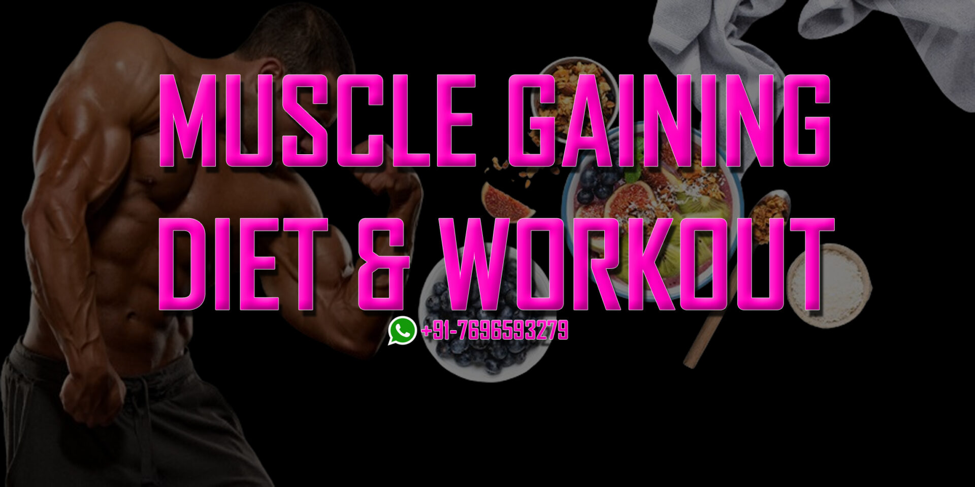Workout & Diet Plan for Muscle Gain