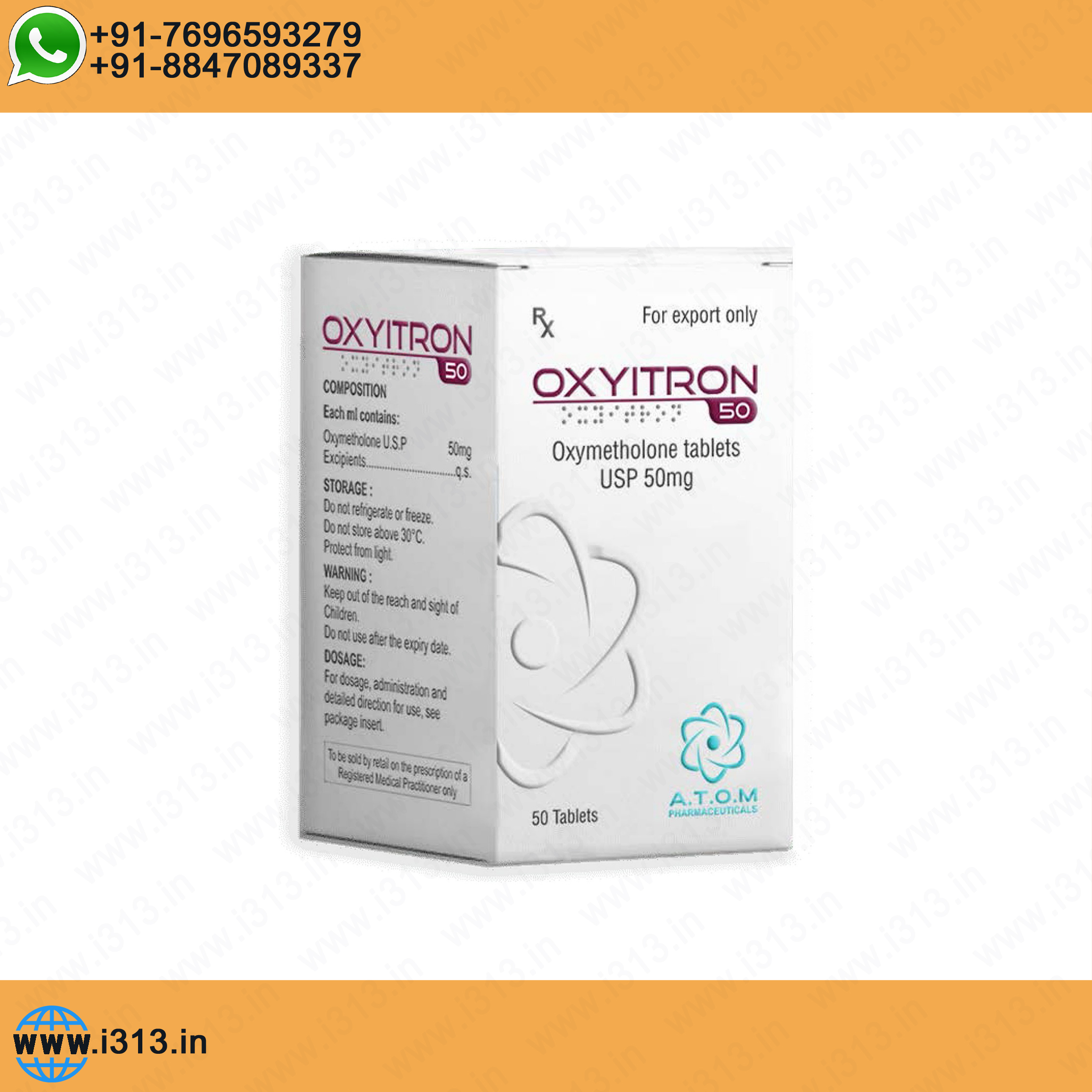 Atom Pharma Anadrol