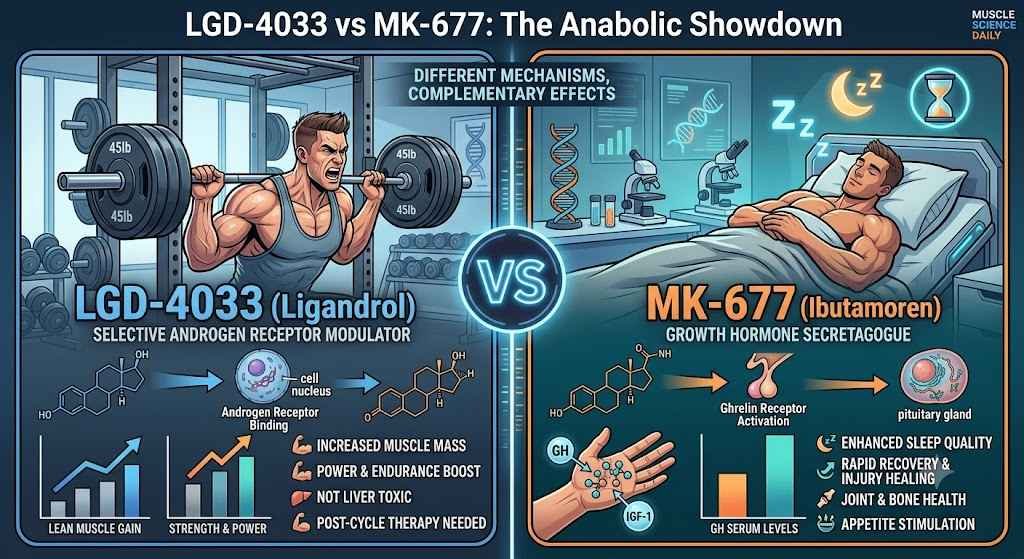LGD-4033 vs MK-677