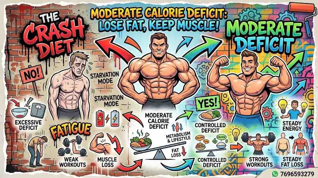 lose fat without losing muscle