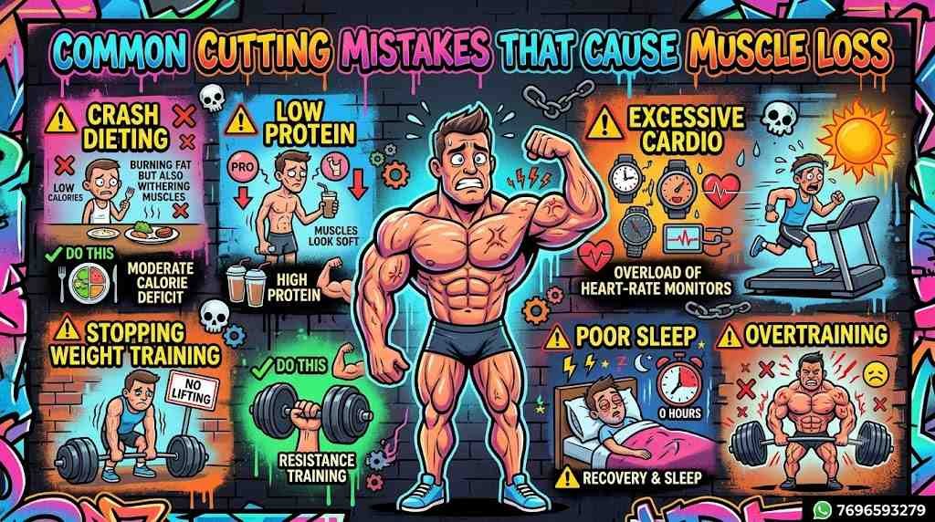 lose fat without losing muscle