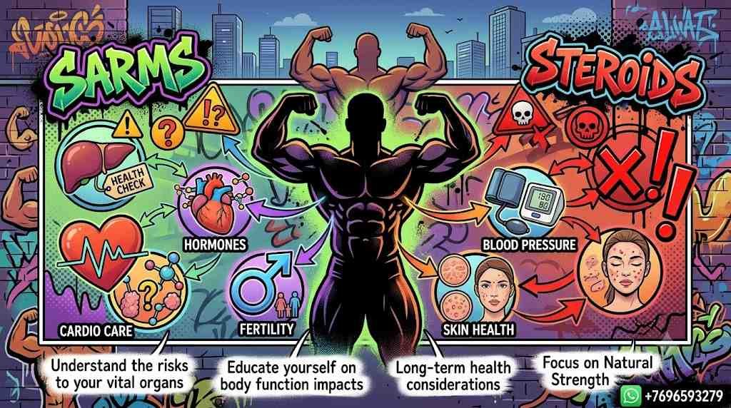 SARMs vs Steroids