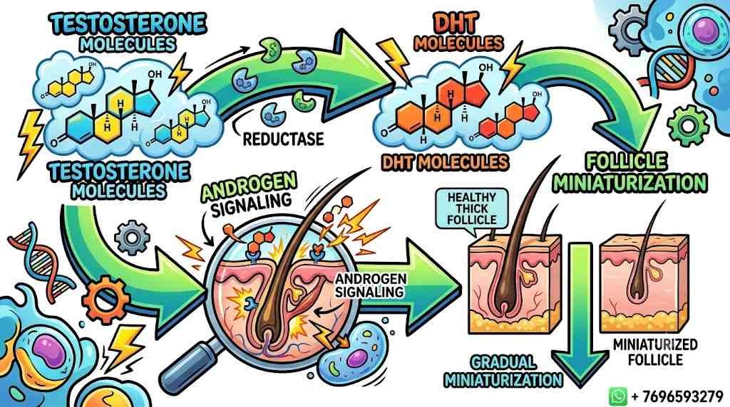 steroids cause hair loss