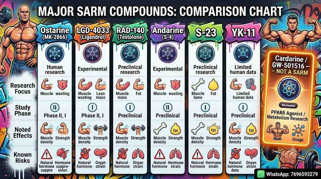 Types of SARMs