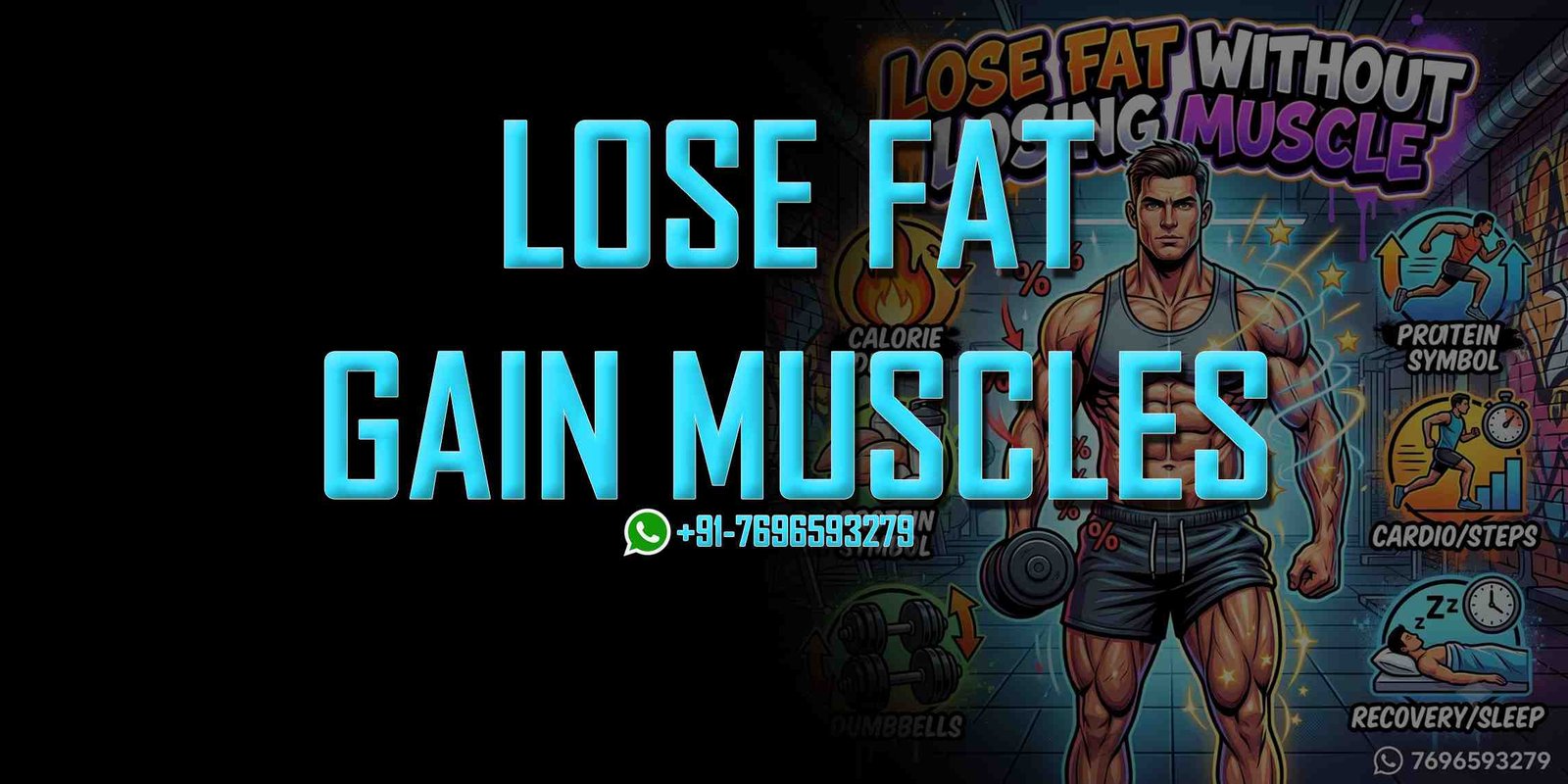 lose fat without losing muscle