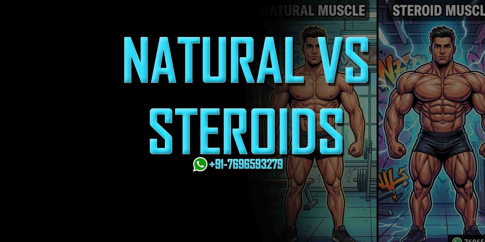 Natural Muscle vs Steroid Muscle