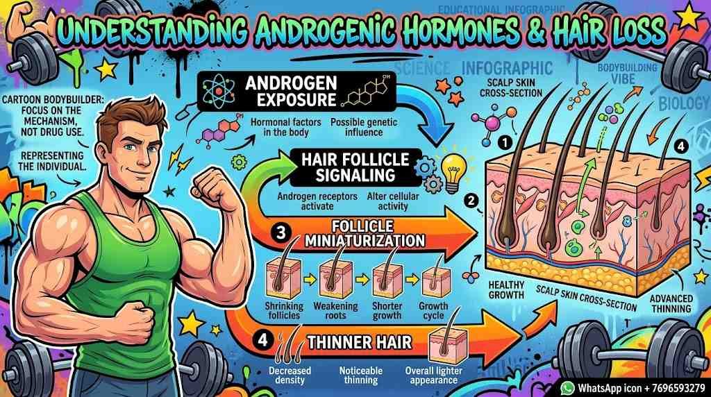 steroids cause hair loss