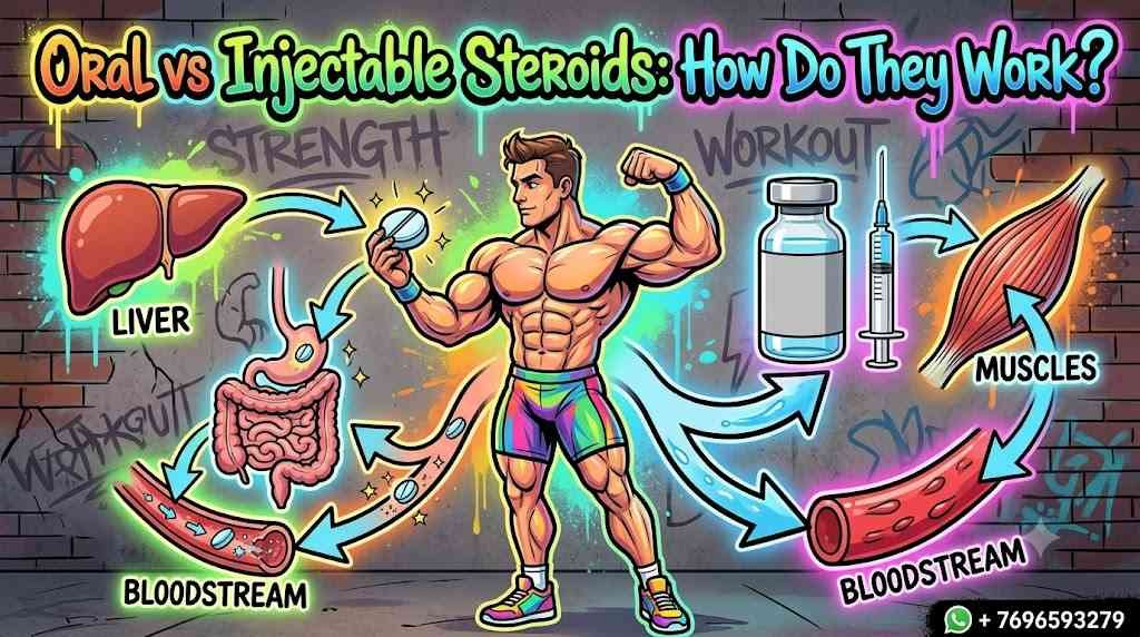 Oral vs injectable steroids