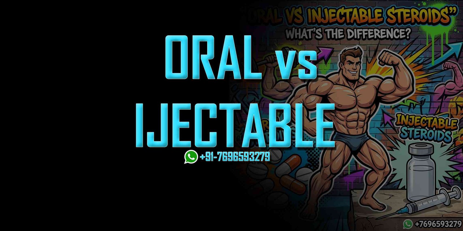 Oral vs injectable steroids