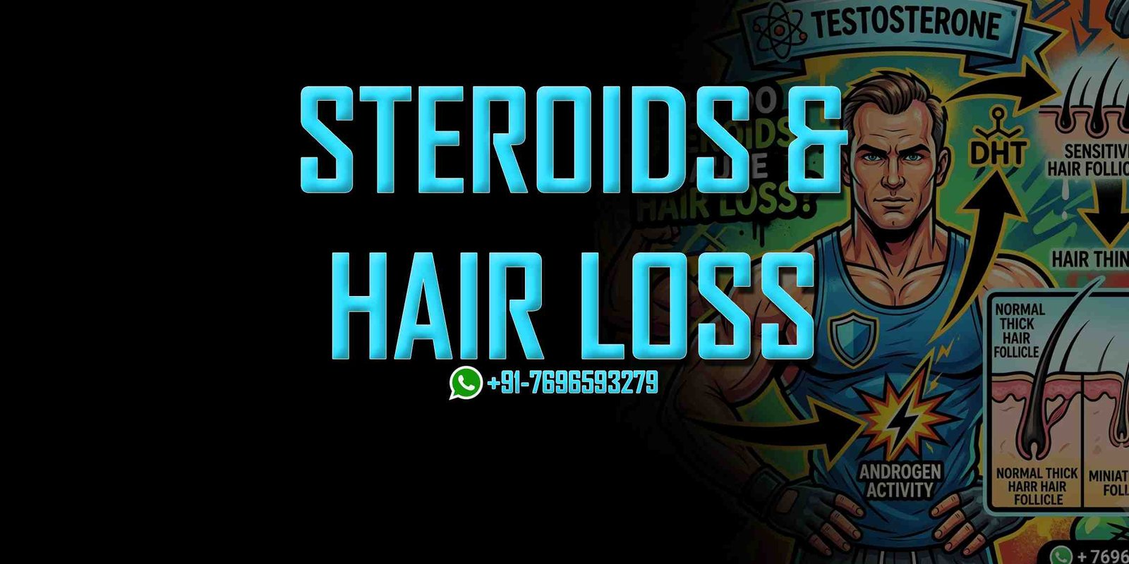 steroids cause hair loss