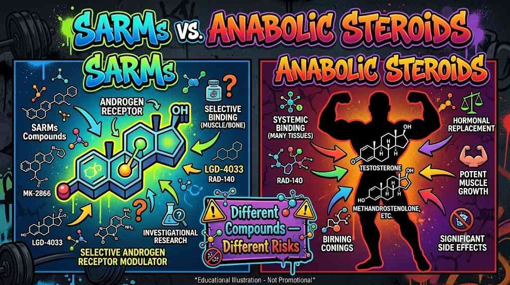 Gaining Cycles with SARMs