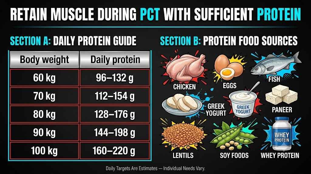 Retain Muscle During PCT